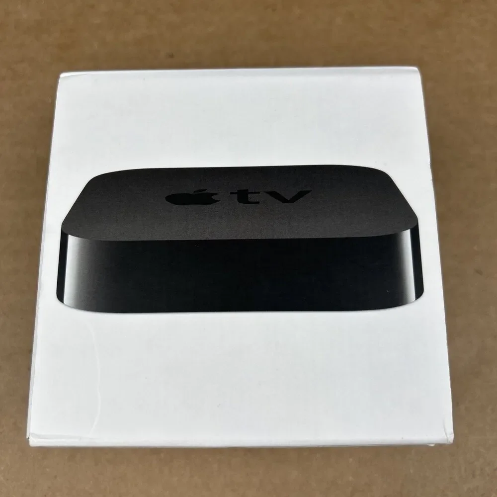 Apple TV 3rd Generation A1469 Media Streamer w/ Remote Box Manual Cable